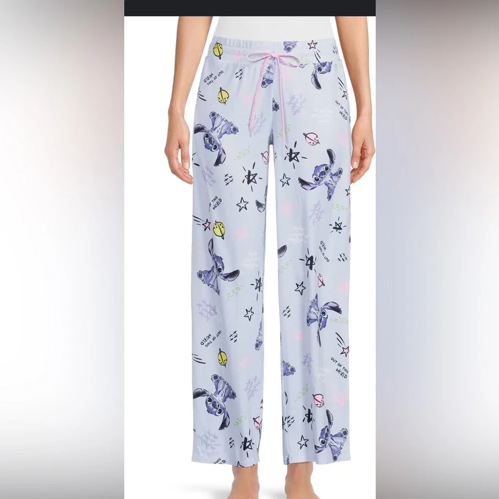 NWOT Plus Disney LILO & Stitch Out of this world soft pajama pant - Picture 2 of 8